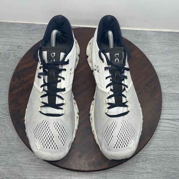 On Cloud X Running Shoes Mens Size 13 White Black Training Sneakers 40.99707 main image 13